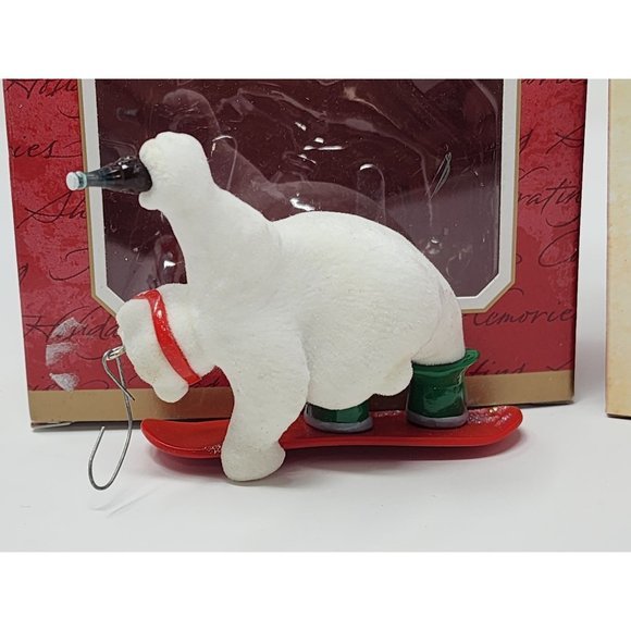 Hallmark Keepsake Coca Cola Bear Power Rangers And Enesco Wheaties Hockey Player - Picture 7 of 8